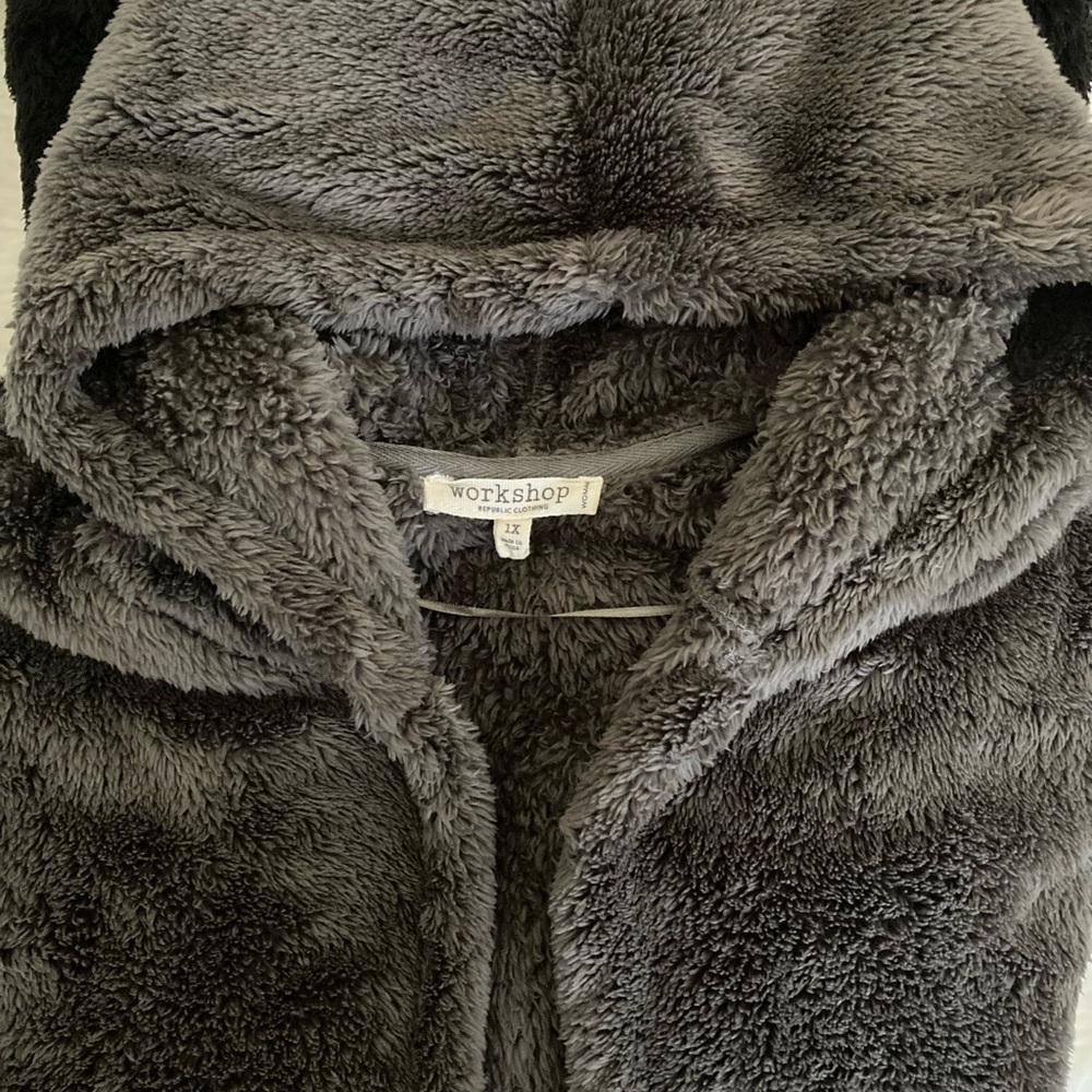 Workshop Republic Plush Hooded Jackets - Picture 2 of 8